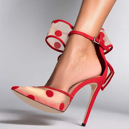 fitted lace wedding dress Amazon.com | Unisex Men's Women's Round Toe High Heels Stiletto Pumps Dress  Party Shoes（BLP13 Red 16） main image 1