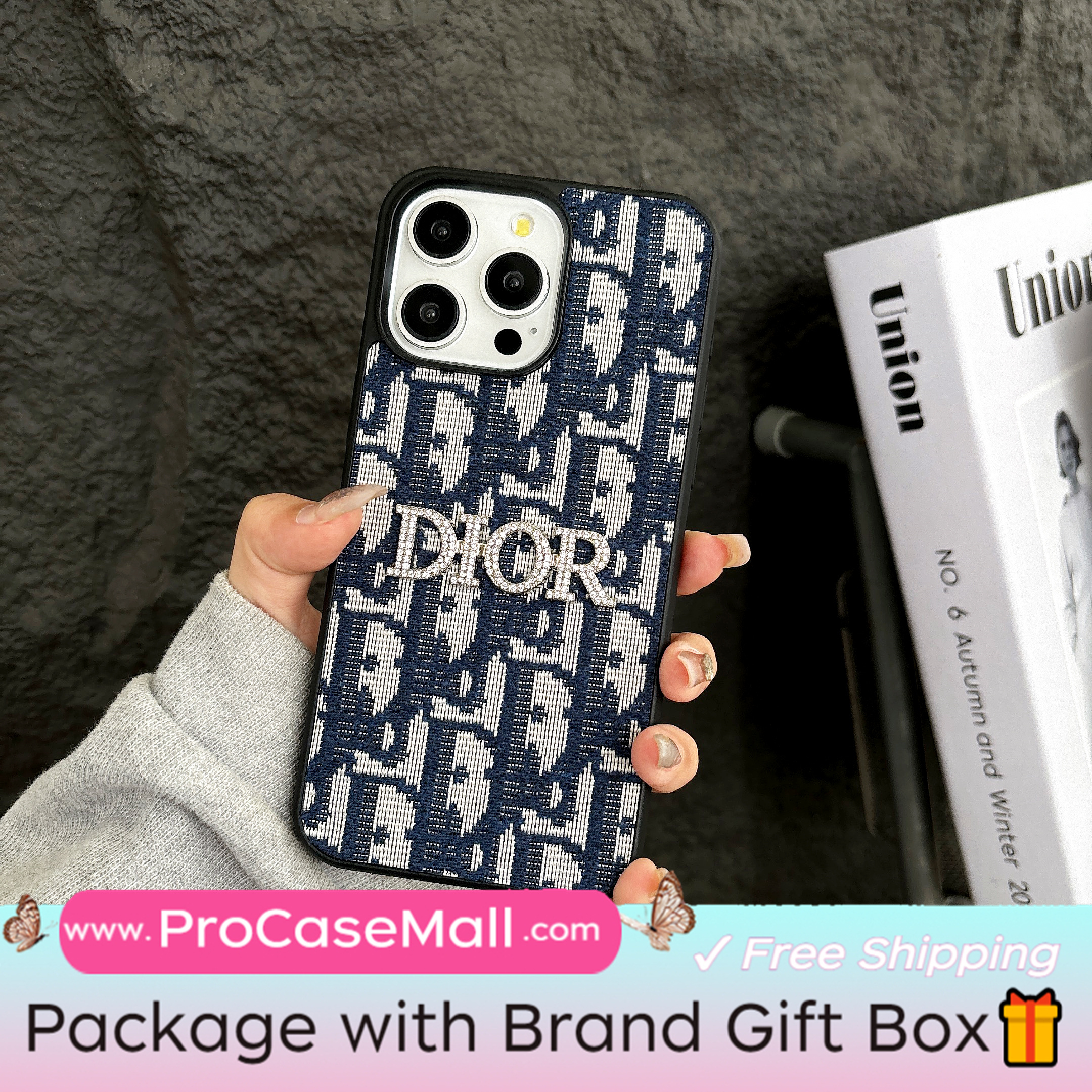 Charming Dior Logos Monograms Design Apple iPhone Case