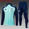 2025/2026 Arsenal Long Zipped Jacket Light Green Football Shirt 1:1 Thai Quality