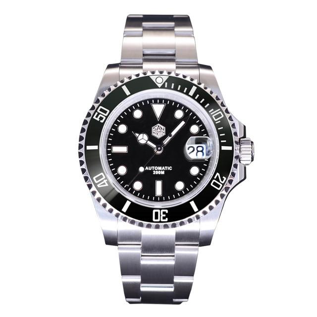 San Martin Sub 41mm Water Ghost SN019 PT5000 SW200 San Martin Watch San Martin Watch