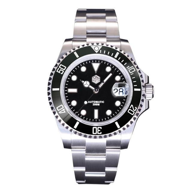 San Martin Sub 41mm Water Ghost SN019 PT5000 SW200 San Martin Watch 