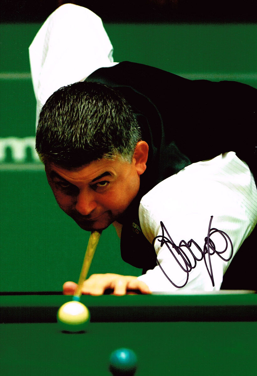 John Parrott IN PERSON SIGNED Autograph 12x8 Photo Poster painting AFTAL COA Snooker Champion