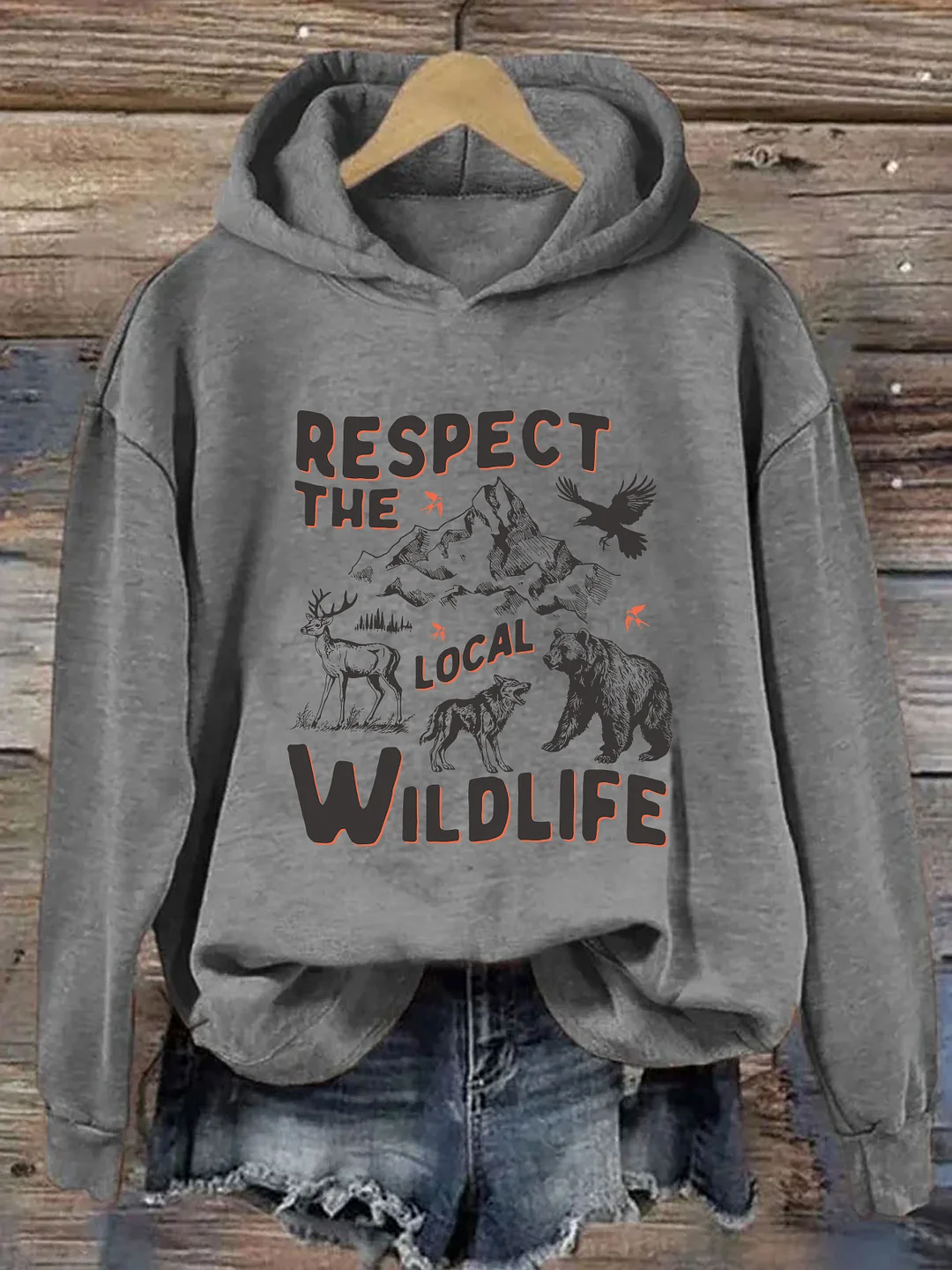 Respect The Local Wildlife Hoodie