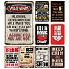 (Multi Style)Beer Bar Cafe - Metal Tin Signs(8*12Inch/12*16Inch) - Bar
