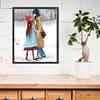 Bead Embroidery - Partial Printed 9CT Couple(28x53 CM)