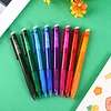 20PCS Color Erasable 0.5/0.7mm Gel Pen Eraser Temperature Control School Season Student Office Stationery