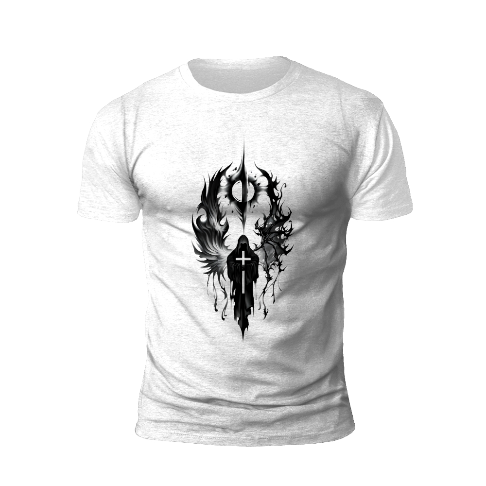 Divine Knight T-Shirt: Angelic Armor