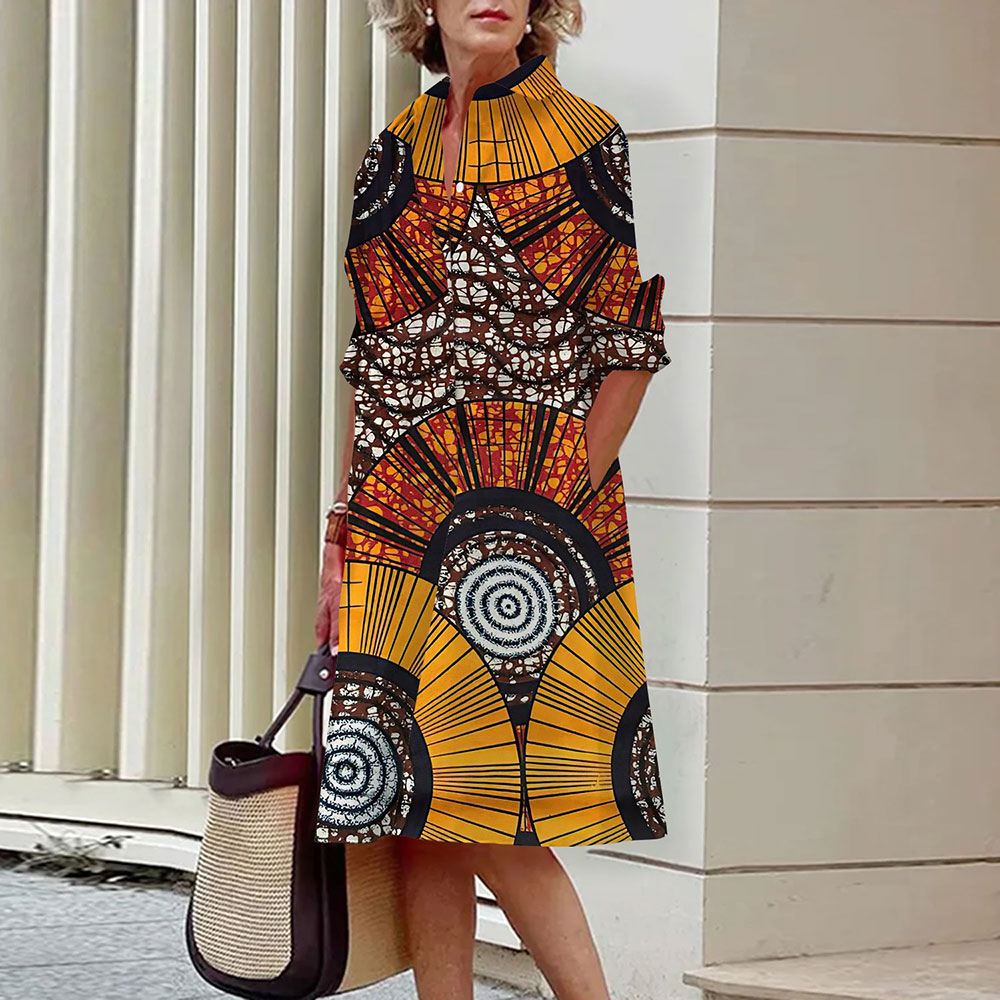 Monroewheels fairy dress short Women Lapel Button Shirt Dresses White & Black Flower Printed Dress Loose A-Line Long Skirts Spring & Summer Casual Beach Party