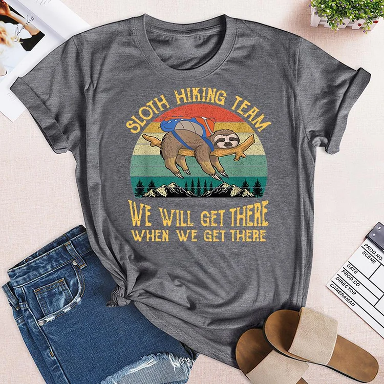 PSL Sloth Hiking Team Hiking Tee-04470