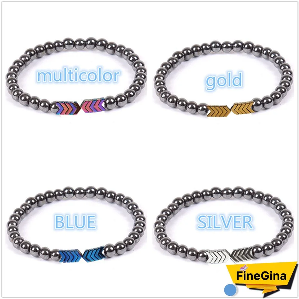 Twisted Magnet Health slimming Bracelets & Bangles Jewelry bio magnetic Bracelet charm bracelets For Women Man weight loss