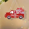 Diamond Painting Acrylic Love Truck Hanging Pendant