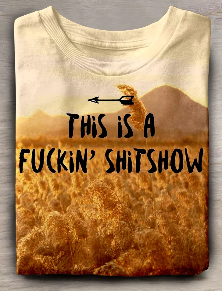 Eagerlys  This Is A Fuckin'shishow T-shirt Eagerlys