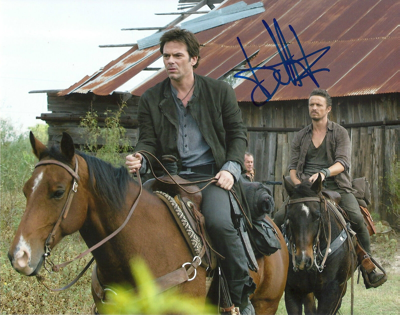 BILLY BURKE 'REVOLUTION' MILES MATHESON SIGNED 8X10 PICTURE *COA 5