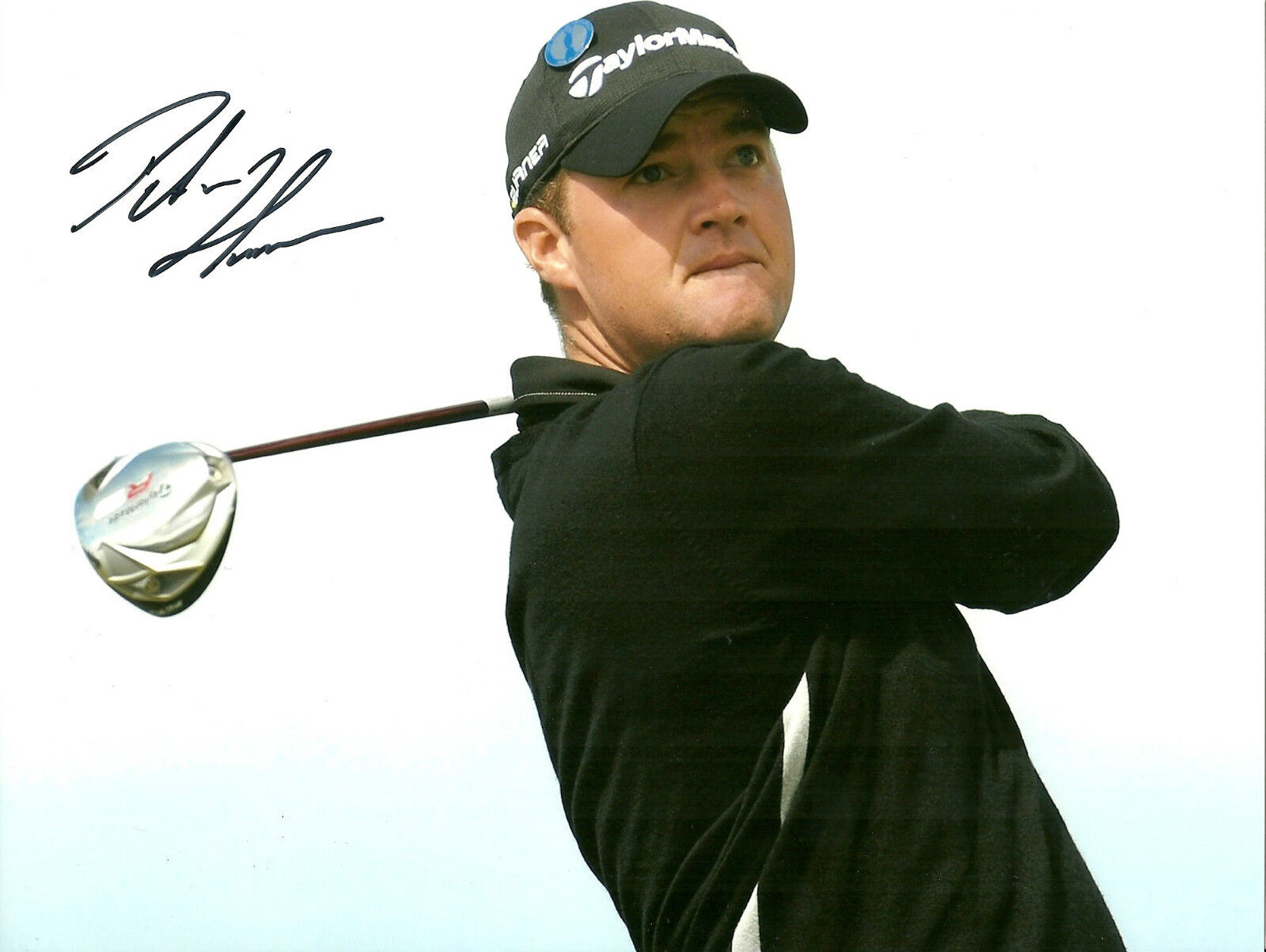 PETER HANSON HAND SIGNED PGA GOLF 8X10 Photo Poster painting W/COA