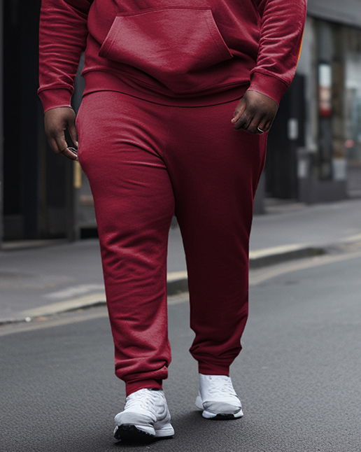 Big & Tall Men's South Carolina State Style Hoodie and Sweatpants Two Piece Set