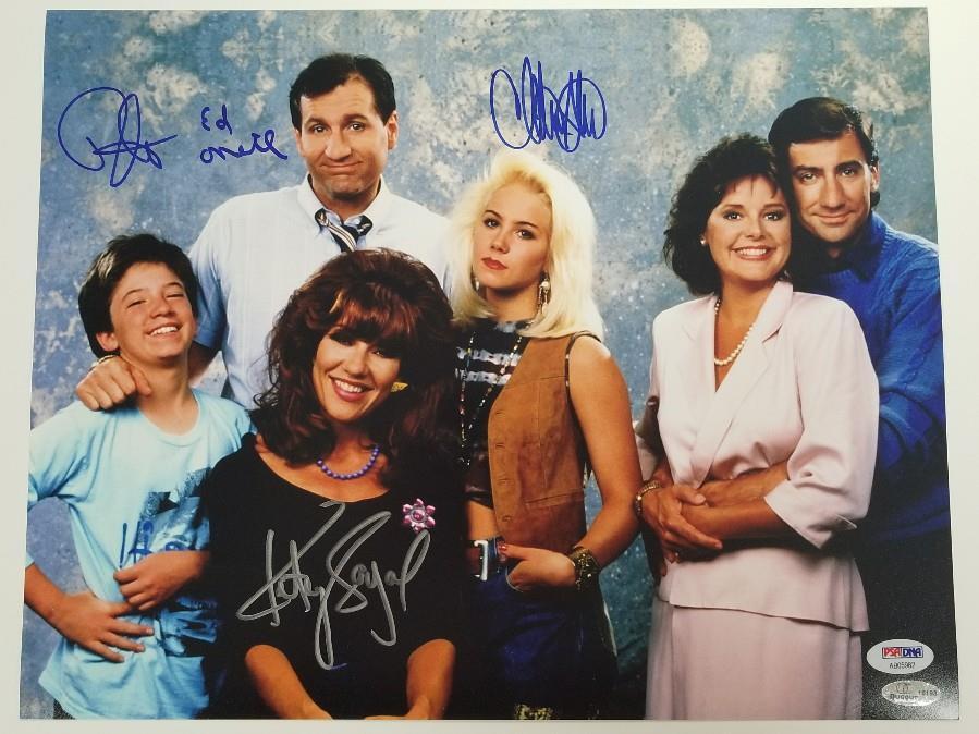 Married With Children cast signed 11x14 Photo Poster painting #2 Sagal O'Neill PSA/DNA COA LOA