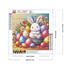Diamond Painting-DIY Full Round Drill Egg Rabbit