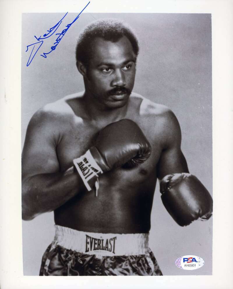 Ken Norton PSA DNA Coa Autograph Hand Signed 8x10 Photo Poster painting Autograph