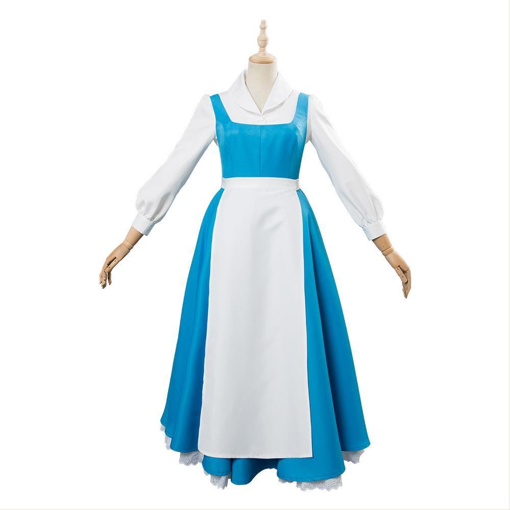 belle dress beauty and the beast adult halloween costume cosplay ball gown