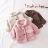 Fashion Baby Kid Girl Winter Jacket Thick Coats
