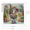 (40*40cm)Forest Elf - Round AB Drill Diamond Painting