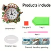Diamond Painting Acrylic Butterfly Clock Ornaments
