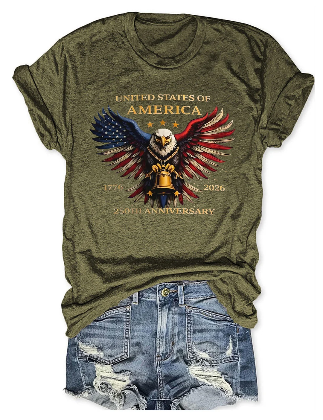 United States Of America 250th Anniversary T-shirt