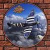 Spitfire - Round Metal Tin Signs(12*12Inch) - Garage&Transport