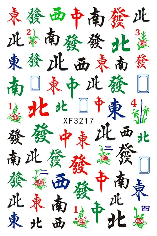 Fashion Flower Avocado Nail Art Stickers for Nails Art Self Adhesive Decals Manicure Design Nails Accessoires Stickers Fruits-Nail Inspo