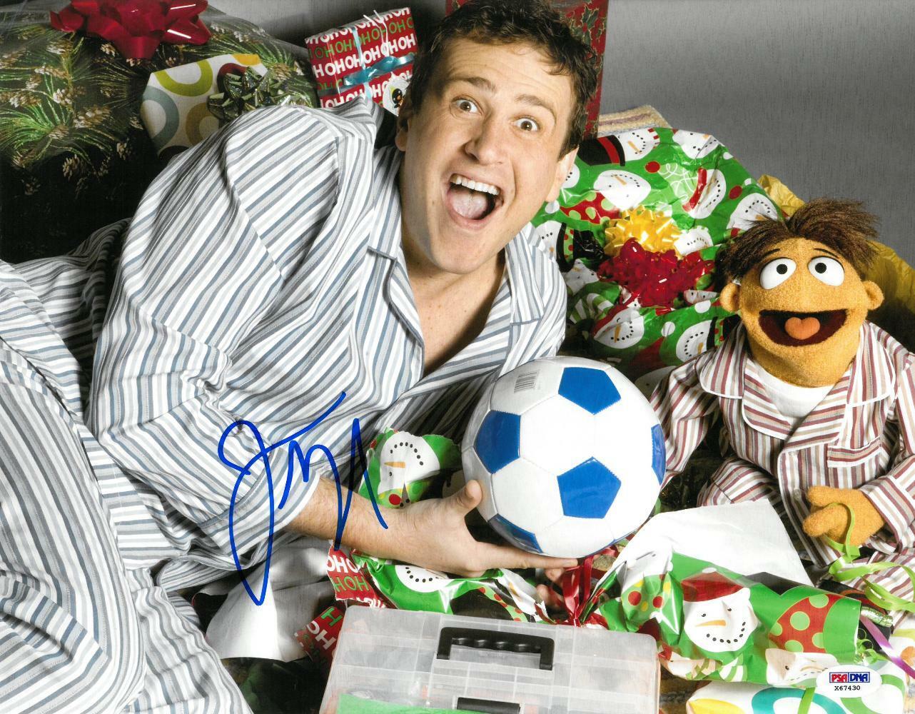 Jason Segel Signed Muppets Authentic Autographed 11x14 Photo Poster painting PSA/DNA #X67430