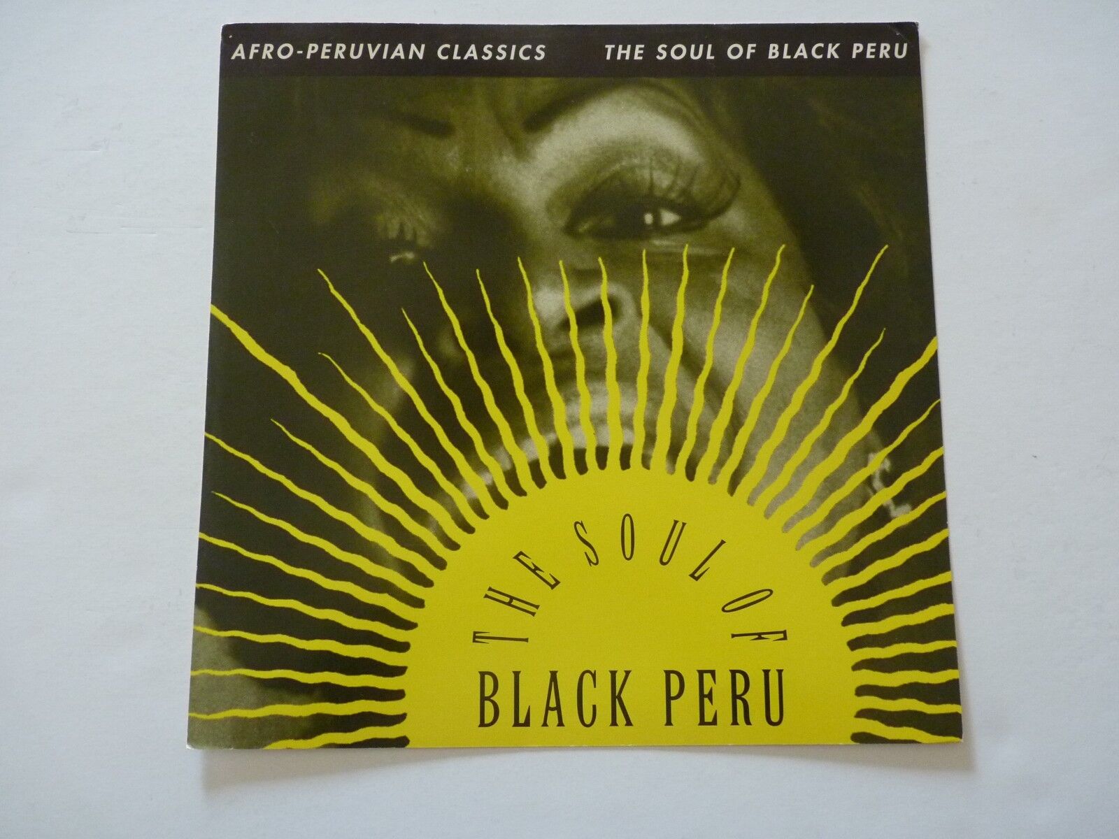 Soul of Black Peru Afro-Peruvian Classics LP Record Photo Poster painting Flat 12x12 Poster