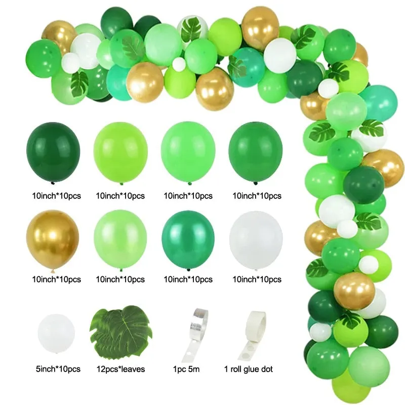 Wild One Jungle Party Animal Balloons Disposable Tableware Kids 1st Forest Safari Birthday Party Decoration Baby Shower Supplies