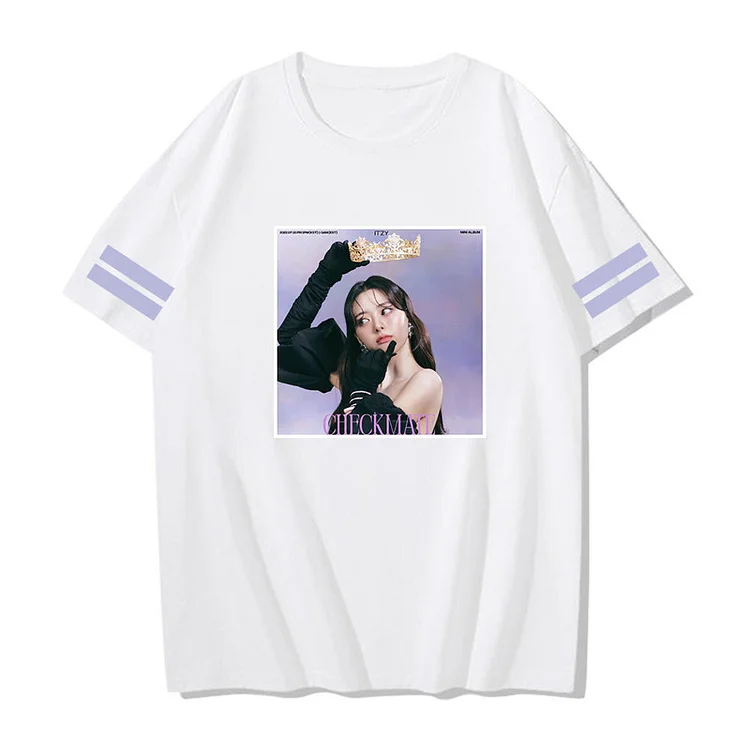 ITZY CHECKMATE Album Photo T-shirt