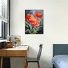 uk.everydayedeals Diamond Painting - Full Round - Red Flower