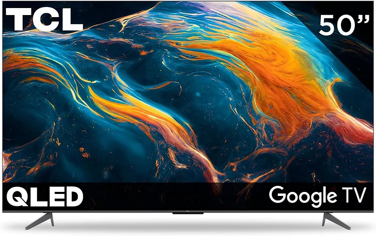 TCL Smart TV 2025 Pantalla 50" 50Q5K Google TV QLED 4K Google Assistant | Hands Free Voice Control | Alexa | VisionHDR10+| AiPQ&trade; | Micro Dimming | NITS350 | Panel 60 Hz