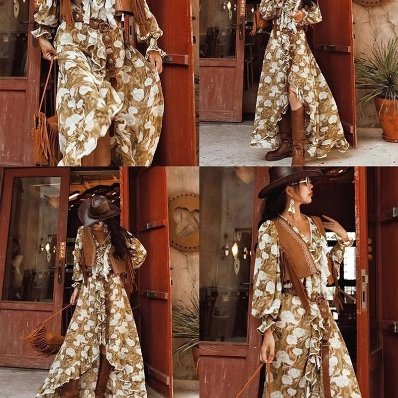 Western Denim American Style Retro Belt New Brown Belt Jeans Korean Style Waist