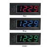 3 in 1 Car Temperature Clock LED Display Electronic Clock Voltmeter Luminous 12V