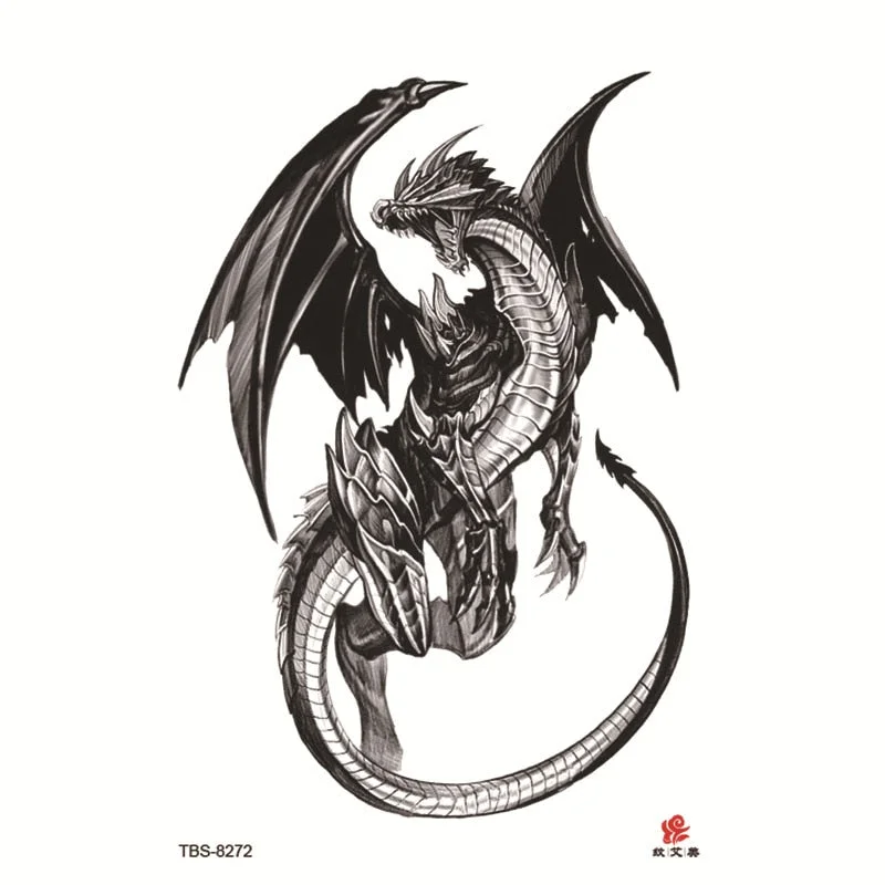 Waterproof Temporary Tattoo Sticker Warrior Girl Flash Tattoos Beauty Portrait Angel Body Art Arm Fake Tatoo Women arm tattoo