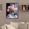 Pink Rose-Full Round Diamond Painting 30*40CM