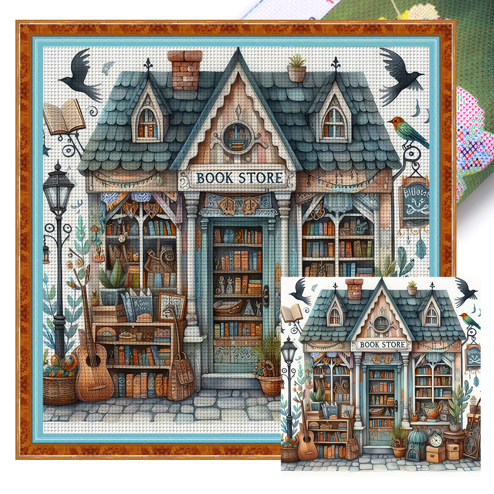 Shop Full 11CT Pre-stamped Canvas(50*50cm) Cross Stitch
