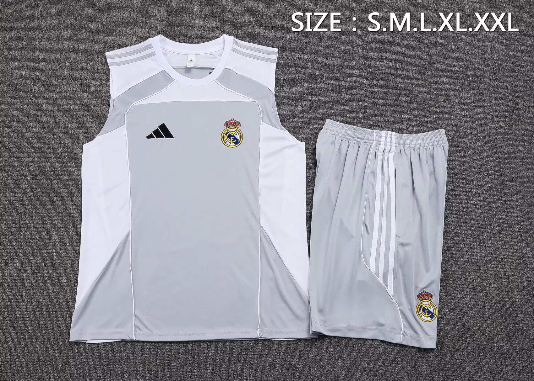 25/26 Real Madrid Training Vest Kit Football