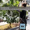8L Pesticide Sprayer with Adjustable Shoulder Strap Electric Garden Flower Spraying Equipment Retractable Wand for Yard Lawn