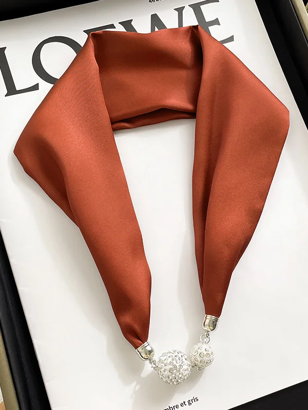 Solid Color Simple Scarf