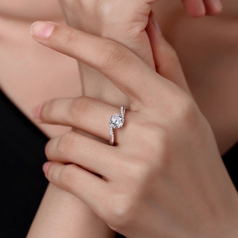 925 Sterling Silver Geometric Rings