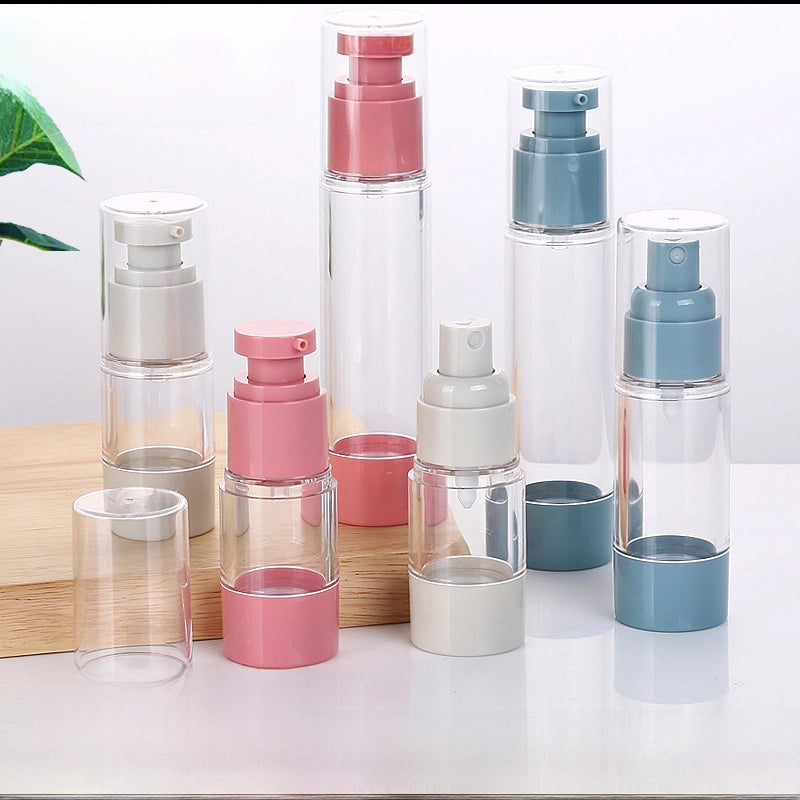 Vacuum Spray Bottle Press Lotion Bottle Empty Bottle Water Milk Bottled Alcohol Disinfection Travel Portable Cosmetics Hydration