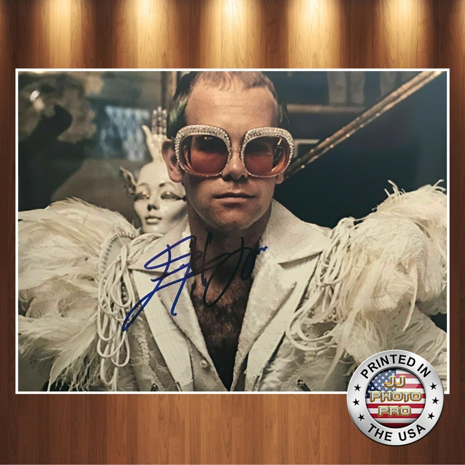 Elton John Autographed Signed 8x10 Photo Poster painting REPRINT