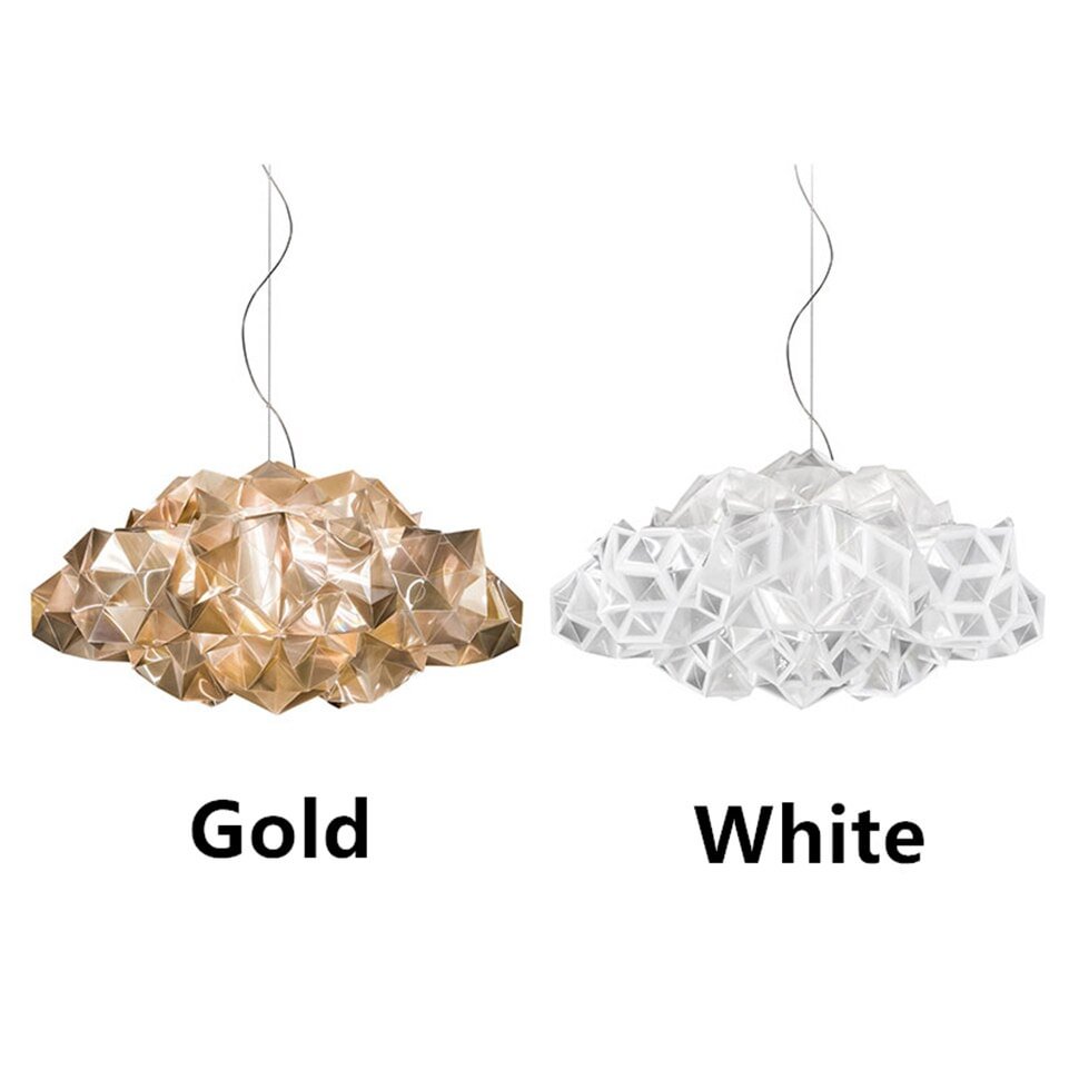 Modern Italy Style Clouds Pendant Lights Nordic Indoor Lighting Home Decor Pendant Lamp Living Room Bedroom White Gold Hanglamp