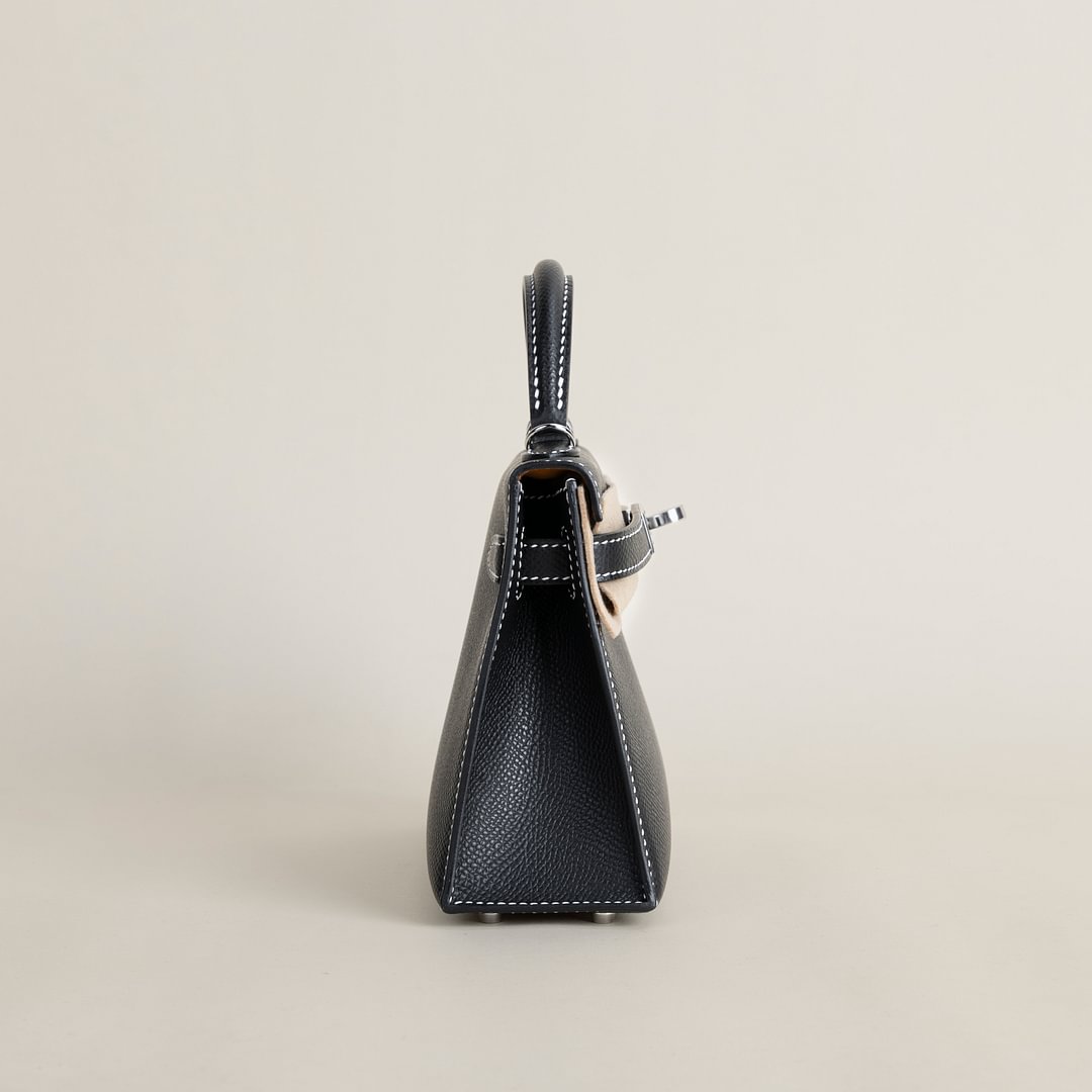 Mini Kelly II Epsom 89 Noir/37 Gold PHW