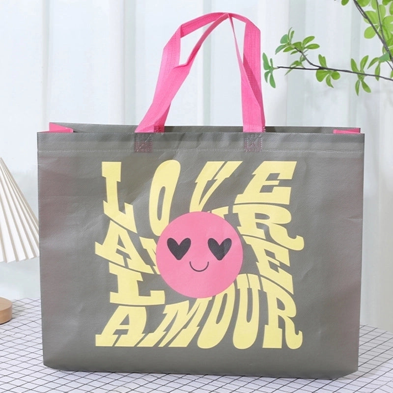 Cartoon Cute Non-woven Bag Spot Shopping Mall Clothing Store Children’s Clothing Store Non-woven Bag With Logo Shopping Gifts