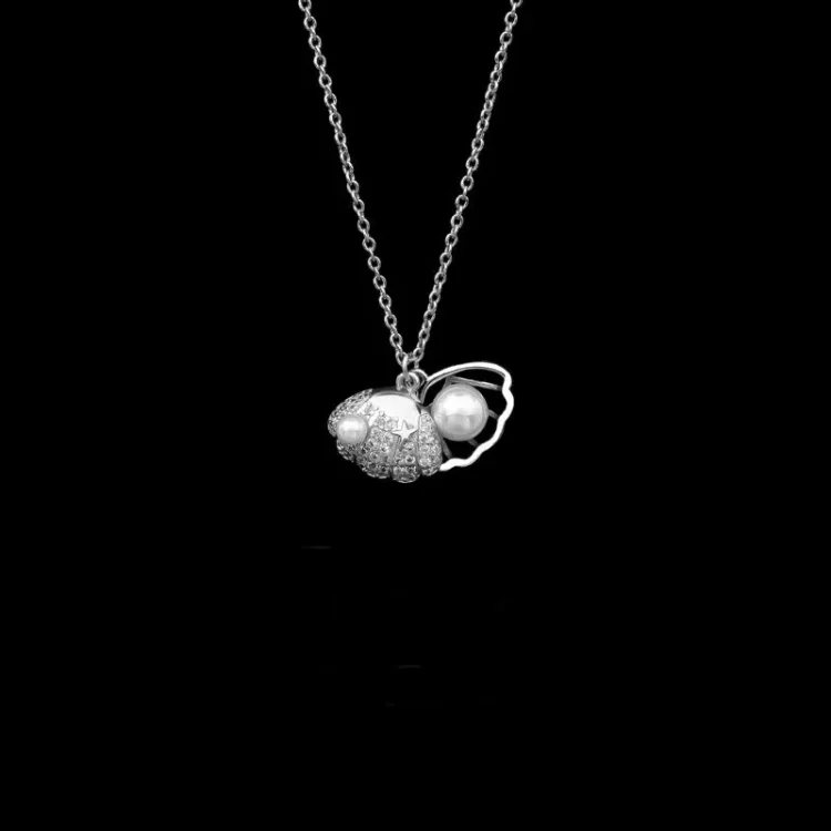 Sea Seeker Pearl & Shell Necklace